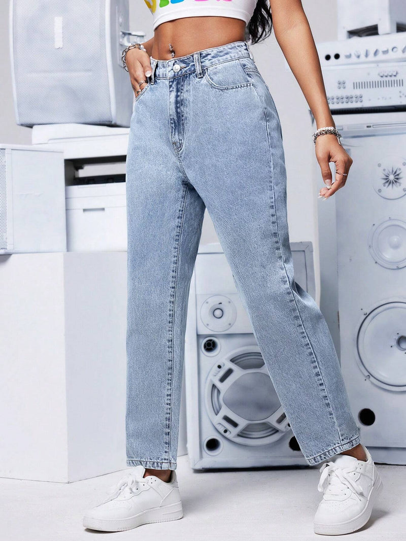 PETITE Pantalones largos Jeans casuales para mujer para usar todos los dias