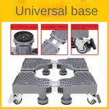 Base Ajustable y Extraíble para Electrodomésticos - Acero Inoxidable, Apto para Lavadoras, Refrigeradores y Secadoras, Rodillo Fácil de Nivelar en Cualquier Superficie, Electrodomésticos Inconvenientes, Rodillo Universal