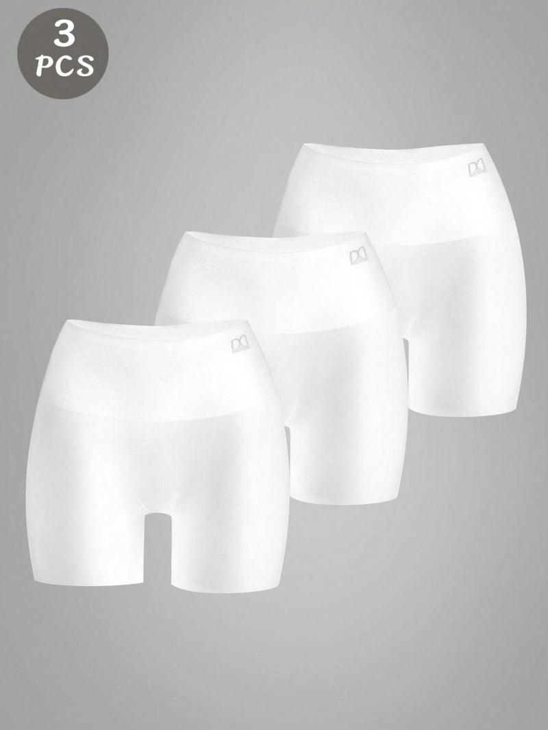 NEW 3 piezas Shorts de seguridad de cintura alta para mujeres con diseno de angulo plano