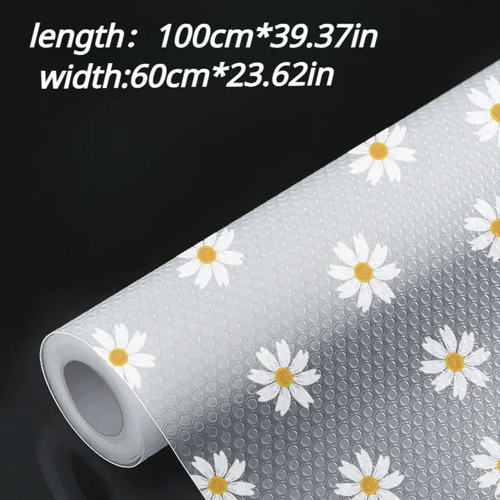 Rollos de forro de cajón impermeable y no adhesivo - Alfombrilla espesa y a prueba de humedad para armarios de cocina, armarios y armarios de zapatos - Resistente a la moho, aceite y derrames, fácil de cortar, forro de estantería para cocina, kits de mol