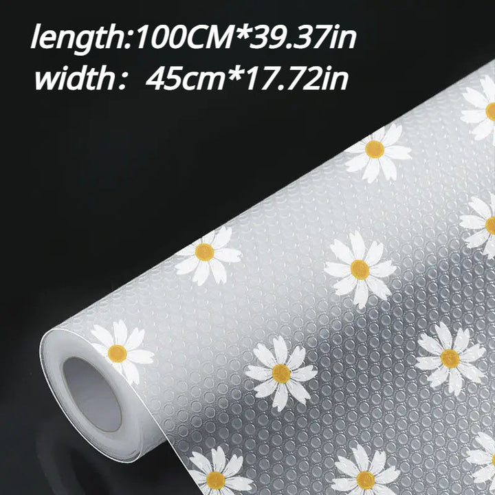 Rollos de forro de cajón impermeable y no adhesivo - Alfombrilla espesa y a prueba de humedad para armarios de cocina, armarios y armarios de zapatos - Resistente a la moho, aceite y derrames, fácil de cortar, forro de estantería para cocina, kits de mol