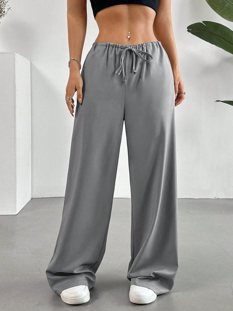 EZwear Pantalones largos simples y cotidianos para mujer