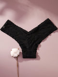 4/piezas tanga sexy para mujer, con diseno de flores pequenas calado y tirantes cruzados de encaje, ropa interior sexy