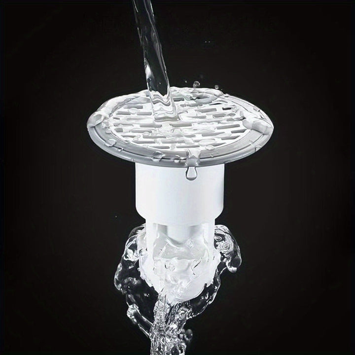 Válvula de drenaje antiinsectos y antiolores, evita desorden y malos olores en la regadera