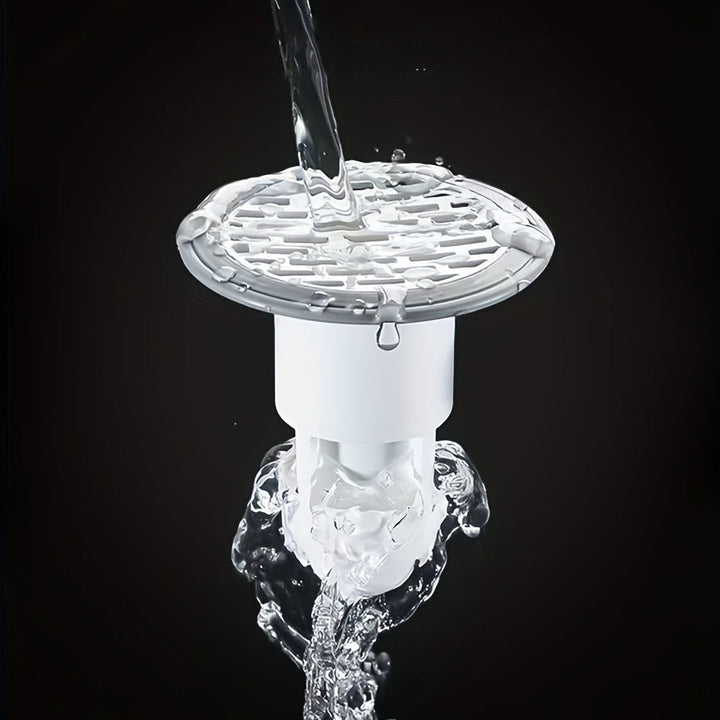 Válvula de drenaje antiinsectos y antiolores, evita desorden y malos olores en la regadera