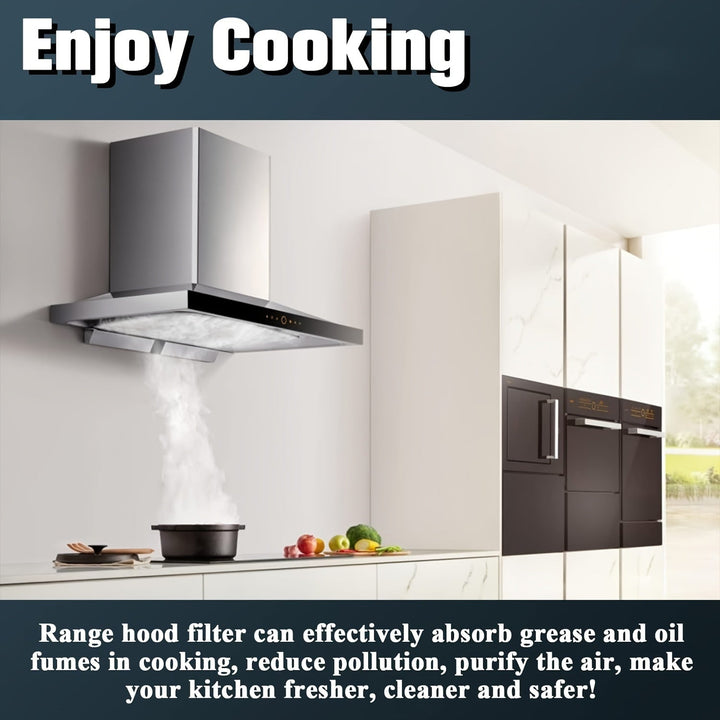 3pcs Filtros para Campana Extractora B-Roan 26.67x22.23cm - Combinación de Malla de Aluminio y Carbón para Ventiladores de Cocina, Reemplaza 6105c 97007697