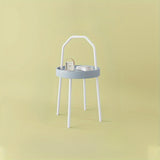 Mesa Auxiliar Moderna para Sala de Estar, Mesa de Café Portátil, Bandeja para Sofá, Mesa de Oficina