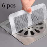 1/3/6/12 Piezas, Cubierta de Filtro de Drenaje para Tapón de Pelo, Atrapapelos de Drenaje de Ducha Desechable, Atrapapelos Desechable para Ducha, Filtro de Pegatina de Colador de Fregadero de Piso, Tapón de Pelo para Bañera de Baño, Accesorios de Baño