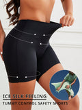 Shorts de seguridad sin costuras tipo boxer para mujer pantalones cortos shapewear control del abdomen bragas moldeadoras debajo de vestidos y faldas shorts tipo boxer ropa interior moldeadora ropa interior deportiva/ciclismo