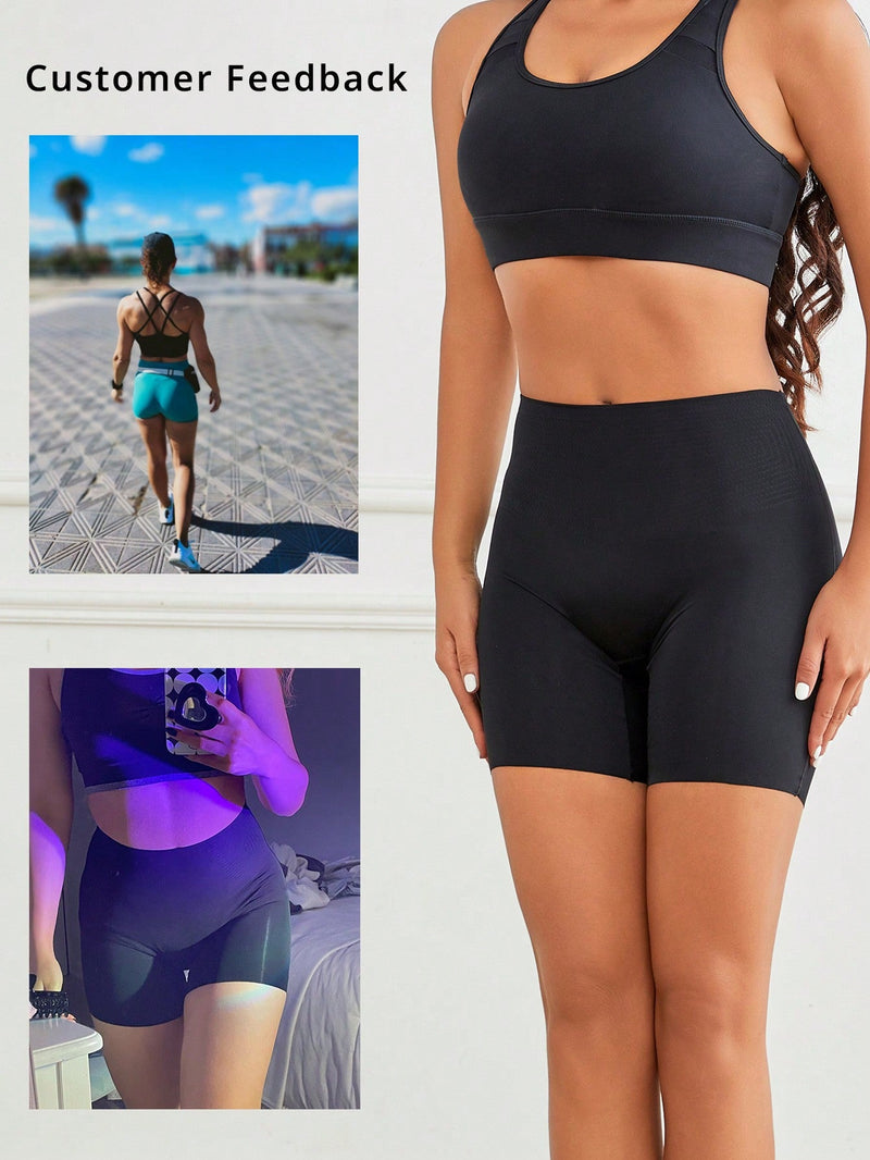 Shorts de seguridad sin costuras tipo boxer para mujer pantalones cortos shapewear control del abdomen bragas moldeadoras debajo de vestidos y faldas shorts tipo boxer ropa interior moldeadora ropa interior deportiva/ciclismo