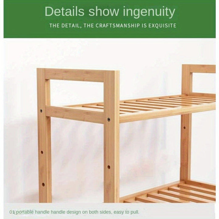 Estante de libros de madera de 4 niveles independiente - Soporte de almacenamiento multiusos con estantes abiertos y cerrados, sin ensamblaje de tubos metálicos, diseño que ahorra espacio para sala de estar, oficina, cocina, baño, unidad de estantería ve