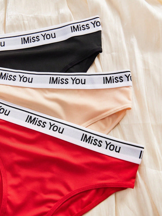 3 piezas pantis de unicolor para mujer, pantalones triangulares deportivos y casuales para ir y venir