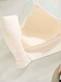 2 piezas sujetador sin aros de acero con costuras invisibles, sin aro, recogido, comodo para mujer
