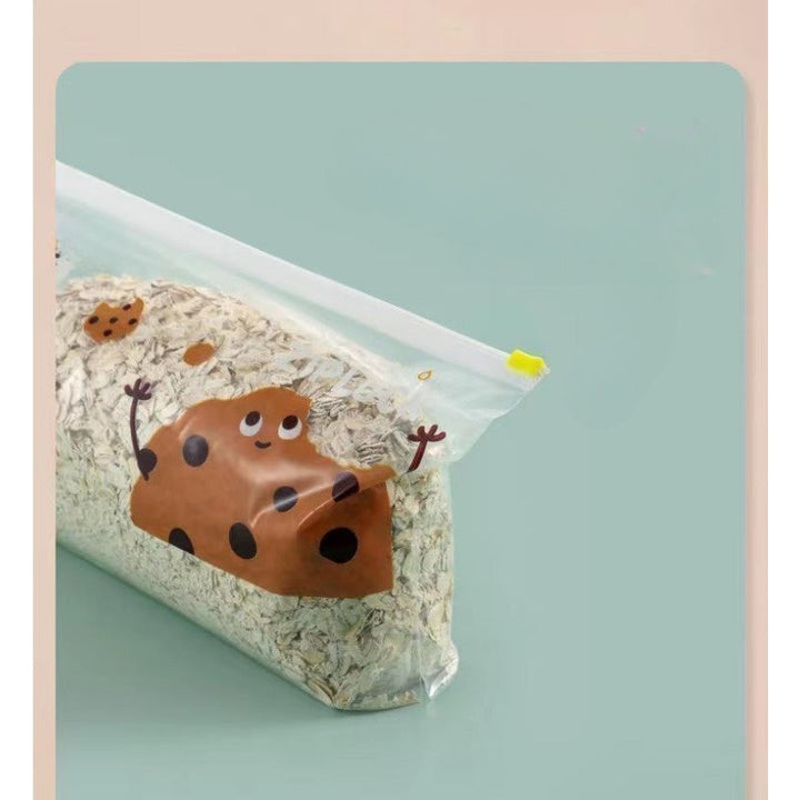 Bolsas de almacenamiento de alimentos festivos: material PE+PA, perfectas para organizar tu refrigerador.