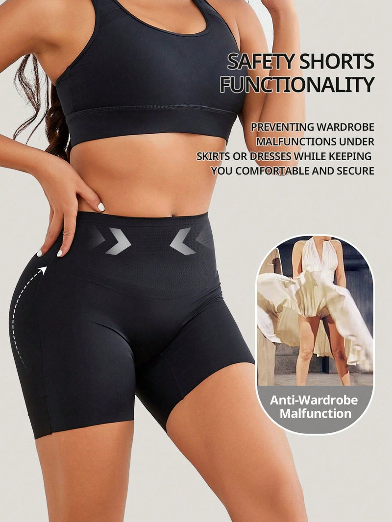 Shorts de seguridad sin costuras tipo boxer para mujer pantalones cortos shapewear control del abdomen bragas moldeadoras debajo de vestidos y faldas shorts tipo boxer ropa interior moldeadora ropa interior deportiva/ciclismo