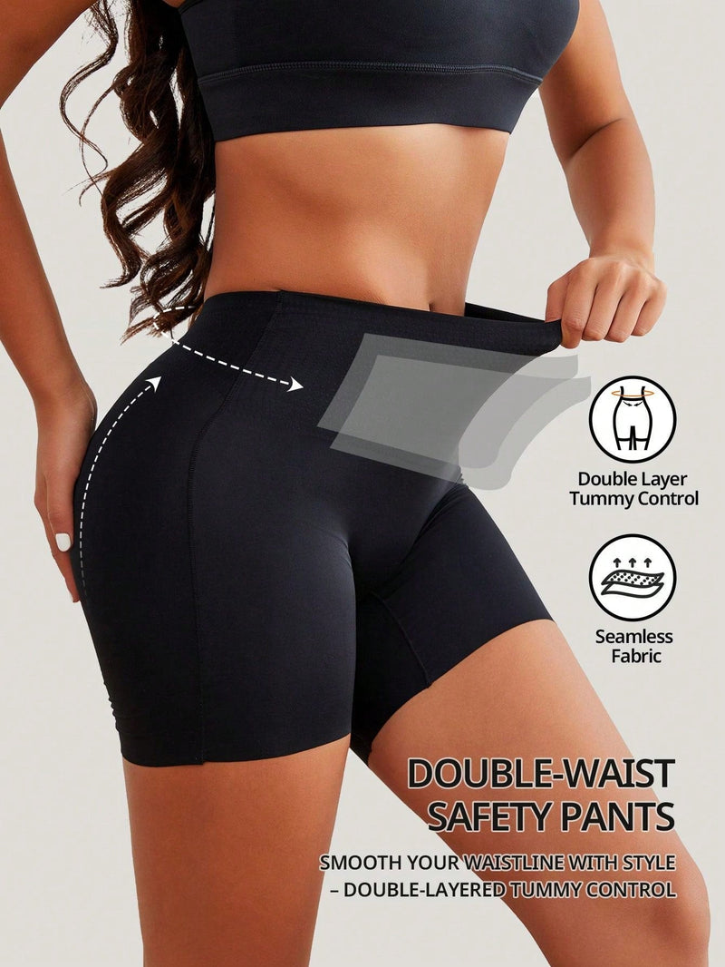 Shorts de seguridad sin costuras tipo boxer para mujer pantalones cortos shapewear control del abdomen bragas moldeadoras debajo de vestidos y faldas shorts tipo boxer ropa interior moldeadora ropa interior deportiva/ciclismo