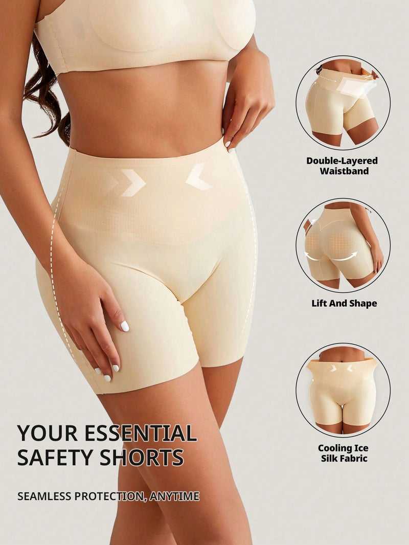 Shorts de seguridad sin costuras tipo boxer para mujer pantalones cortos shapewear control del abdomen bragas moldeadoras debajo de vestidos y faldas shorts tipo boxer ropa interior moldeadora ropa interior deportiva/ciclismo