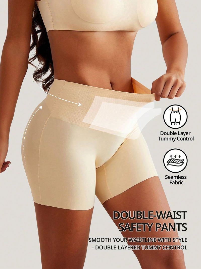 Shorts de seguridad sin costuras tipo boxer para mujer pantalones cortos shapewear control del abdomen bragas moldeadoras debajo de vestidos y faldas shorts tipo boxer ropa interior moldeadora ropa interior deportiva/ciclismo