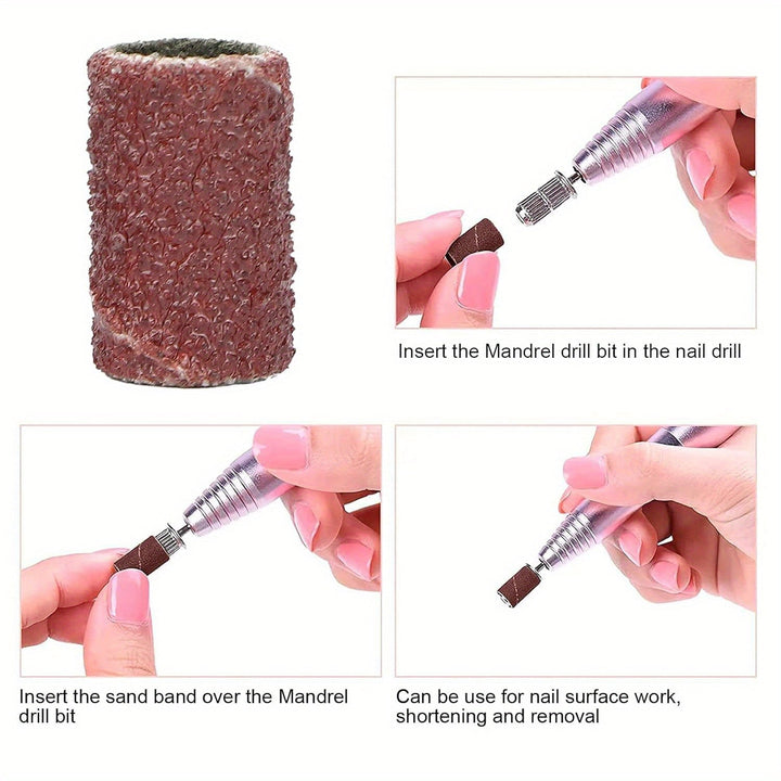 Juego de Herramientas de Taladro para Grabado de Motores Eléctricos, Juego de Herramientas de Taladro para Arte de Uñas, Juego de Herramientas para Máquina de Arte de Uñas