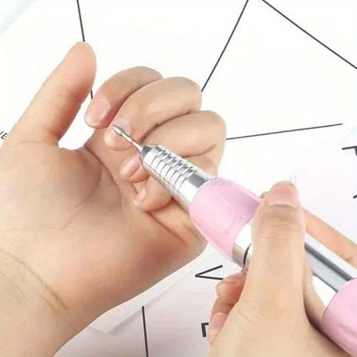 Juego de Herramientas de Taladro para Grabado de Motores Eléctricos, Juego de Herramientas de Taladro para Arte de Uñas, Juego de Herramientas para Máquina de Arte de Uñas