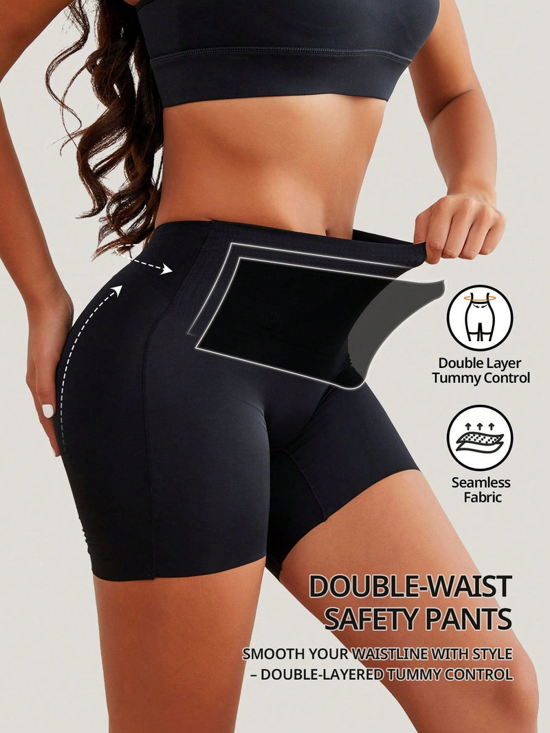 Shorts de seguridad sin costuras tipo boxer para mujer pantalones cortos shapewear control del abdomen bragas moldeadoras debajo de vestidos y faldas shorts tipo boxer ropa interior moldeadora ropa interior deportiva/ciclismo