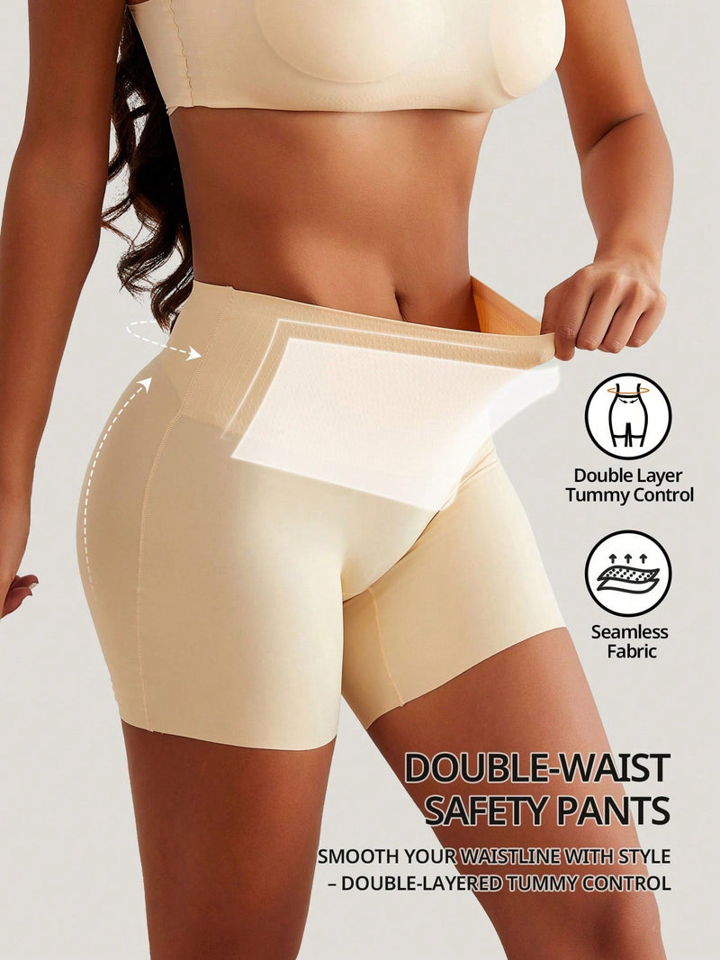 Shorts de seguridad sin costuras tipo boxer para mujer pantalones cortos shapewear control del abdomen bragas moldeadoras debajo de vestidos y faldas shorts tipo boxer ropa interior moldeadora ropa interior deportiva/ciclismo