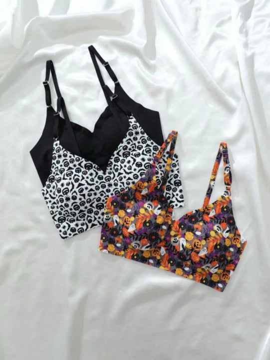 3 piezas/paquete sujetadores inalambricos comodos para mujeres de talla grande