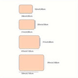 Alfombra de franela con diseño de dientes linda y base antideslizante - Duradera y cómoda, perfecta para decorar sala, dormitorio, cocina y entrada