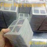 50pcs Trampa De Pelo Desechable, Cubierta De Filtro De Drenaje De Ducha Para Enchufe De Pelo, Pegatina De Pantalla De Filtro De Fregadero De Piso, Enchufe De Pelo Para Bañera De Baño