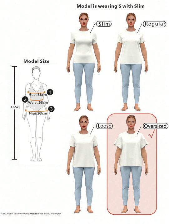 Ezwear sudadera holgada con capucha de estilo deportivo minimalista casual con patron de letra de mexico, para mujer, otono/invierno