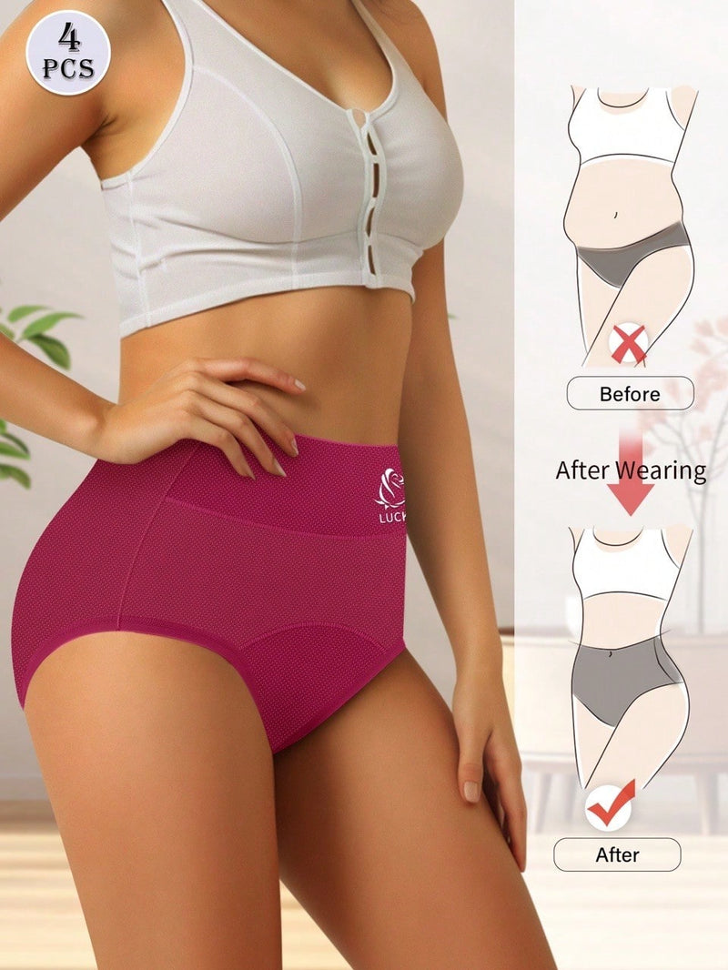 8 piezas ropa interior femenina de periodo a prueba de fugas, calzones fisiologicos en forma de triangulo