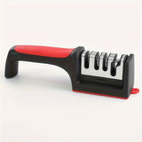 Afila Cuchillos de 4 Etapas Profesional Piedra de Afilado para Cocina Herramienta Cerámica y Diamante de Tungsteno