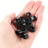 10/20pcs Clips de Plástico en Forma de S para Luces de Cadena de Decoración de Fiestas y Festivales
