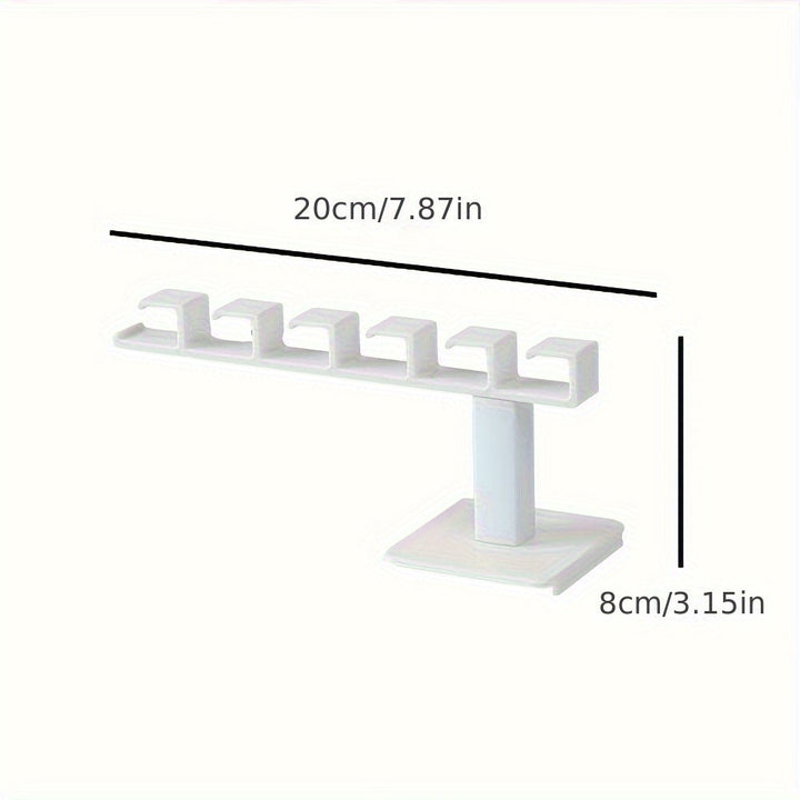 Estantería para Sombreros Ahorra Espacio con Ganchos - Soporte para Gorras de Béisbol en la Puerta, Solución de Almacenamiento Plástico para Armario