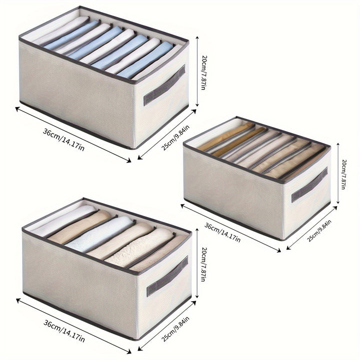 Contenedores de tela contemporáneos para guardar bajo la cama, organizadores multipropósito no impermeables para ropa de invierno y artículos esenciales