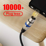 Conectores XLR de 3 pines JYFT, macho a hembra para micrófono de audio, enchufe DMX, compatible con ATX de 20 pines redondo, cable Ethernet categoría 8, sin batería requerida