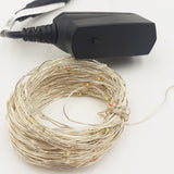 Luces Micro Led Alambre X100 Sumergibles Control Cambio Luz Multicolor  8323