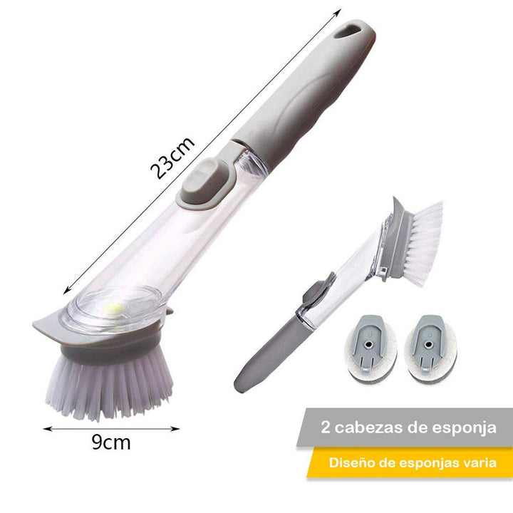 Cepillo Multiusos Arranca Grasa Dispensador de Jabón RF 8049