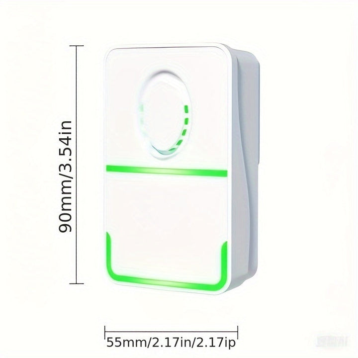 Purificador de Aire Portátil de Iones Negativos con Eliminación Automática de Olores y Humo – Funcionamiento Silencioso para un Mejor Sueño, Elimina Polvo, Polen, Pelo de Mascotas y Olores Desagradables, Diseño Seguro y Duradero para Uso en Casa u Oficin
