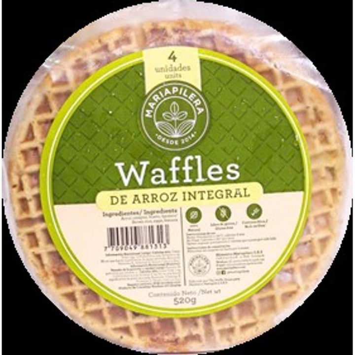 WAFFLE MARIAPILERA 4U ARROZ INTEGRAL