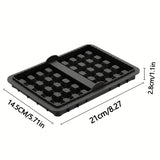 1/2 piezas de Forros para Freidora de Aire de Silicona - Antiadherentes y Reutilizables, Moldes para Hornear y Gofres para Ninja AF300EU, AF400EU, AF451EU, AF500DE, Ideales para Snacks y Postres Perfectamente Cocinados, Superficie Antiadherente, Accesori