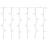 Cortina Led 3 Mts x 45 Cm 100 Led Blanca Luces Navidad 1321