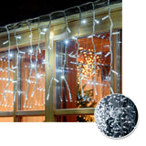 Cortina Led 3 Mts x 45 Cm 100 Led Blanca Luces Navidad 1321