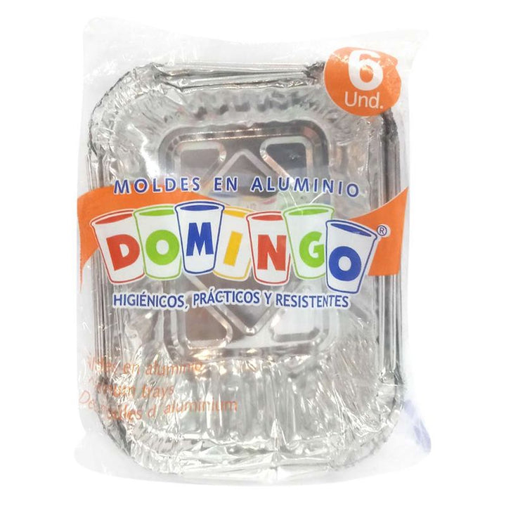 MOLDE DOMINGO 6U ALUMINIO PEQUEÑO