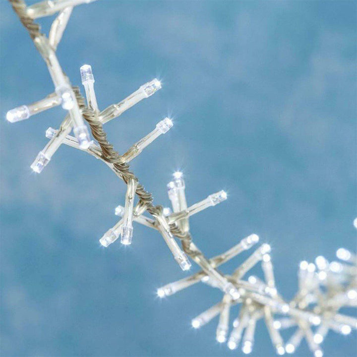 Extensión Luz LED Lineal 100 Luces 7 Metros Cable Transparente 1400