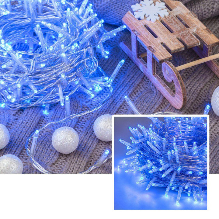 Extensión Luz LED Lineal 100 Luces 7 Metros Cable Transparente 1400