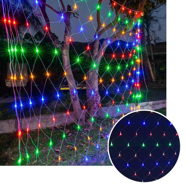 Luces Malla LED 200 Luces 2x1 Metros Luz Navidad RF 200TC
