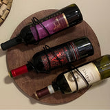 Conjunto de 3 piezas / 6 piezas Estante Colgante para Botella Individual de Vino Tinto en Hierro, Soporte de Exhibición, Utilizado para Almacenar Bebidas/Vino Tinto/Herramientas/Flores, etc., Estante Colgante Multifuncional