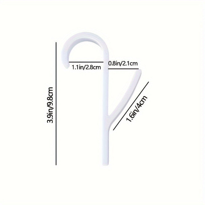 Ganchos de utilidad para radiador montados en la pared - Estilo contemporáneo, Fácil instalación, Material resistente, Paquete de 1