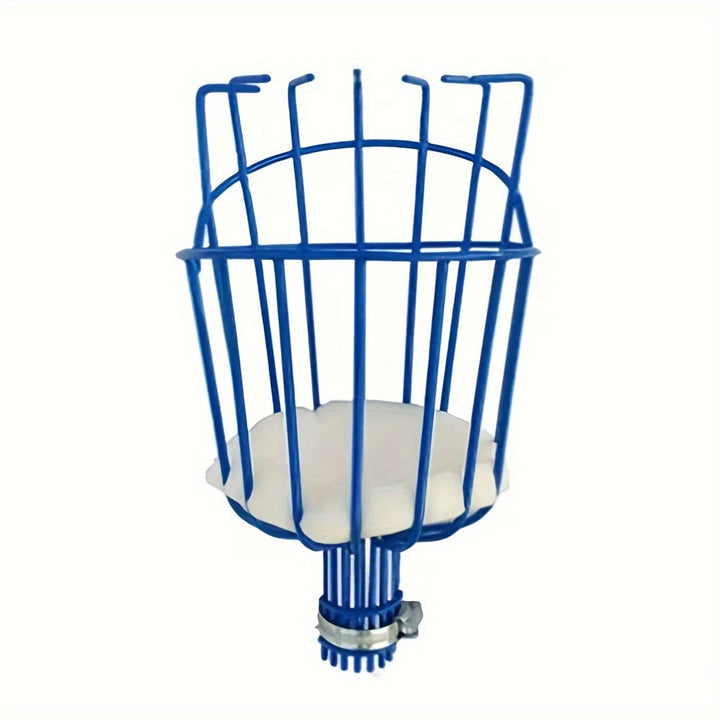 Herramienta Recogedora de Frutas Versátil con Cesta - Ideal para Manzanas, Naranjas, Aguacates, Bellotas, Limones, Peras y Mangos - Construcción Duradera de Metal